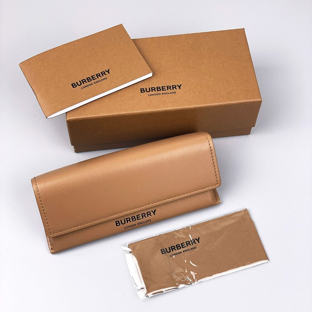 Burberry BE2409 3001 BRAND NEW Eyeglasses Black Square Unisex - Picture 10 of 10